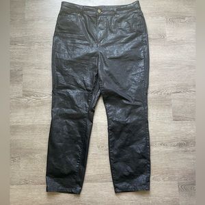 Extra high waisted size 16 snake print pant